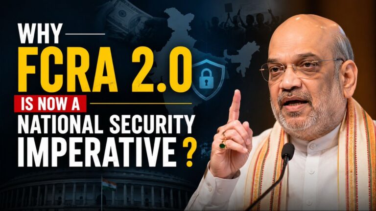 FCRA 2.0 — ভাৰতৰ স্বাৰ্থত কিয় গুৰুত্বপূৰ্ণ? আৰু আমেৰিকাত কিয় আপত্তি?