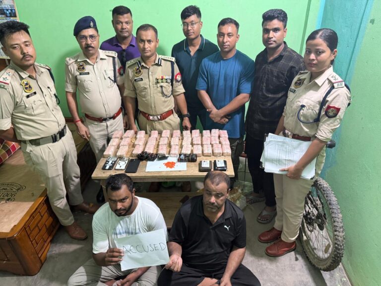 শিলচৰত আৰক্ষীৰ বৃহৎ সাফল্য: ৭০ হাজাৰ সন্দেহজনক ইয়াবা টেবলেট উদ্ধাৰ, আটক ২